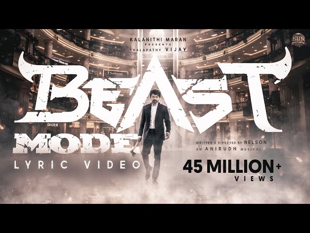 Beast Mode song lyrics in tamil